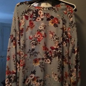 ana floral blouse